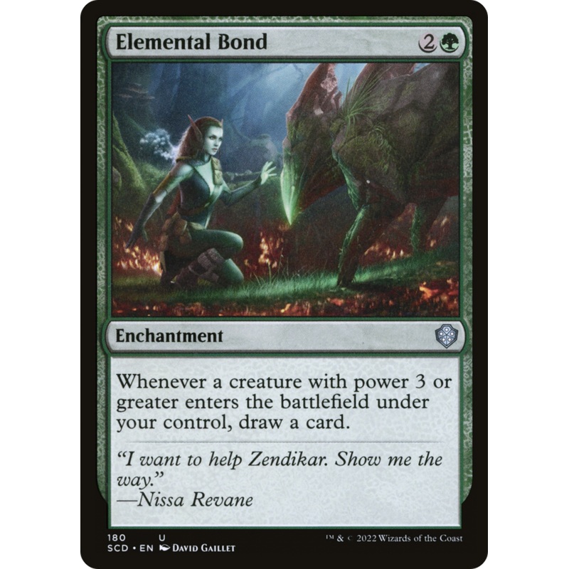 Elemental Bond [Starter Commander Decks]