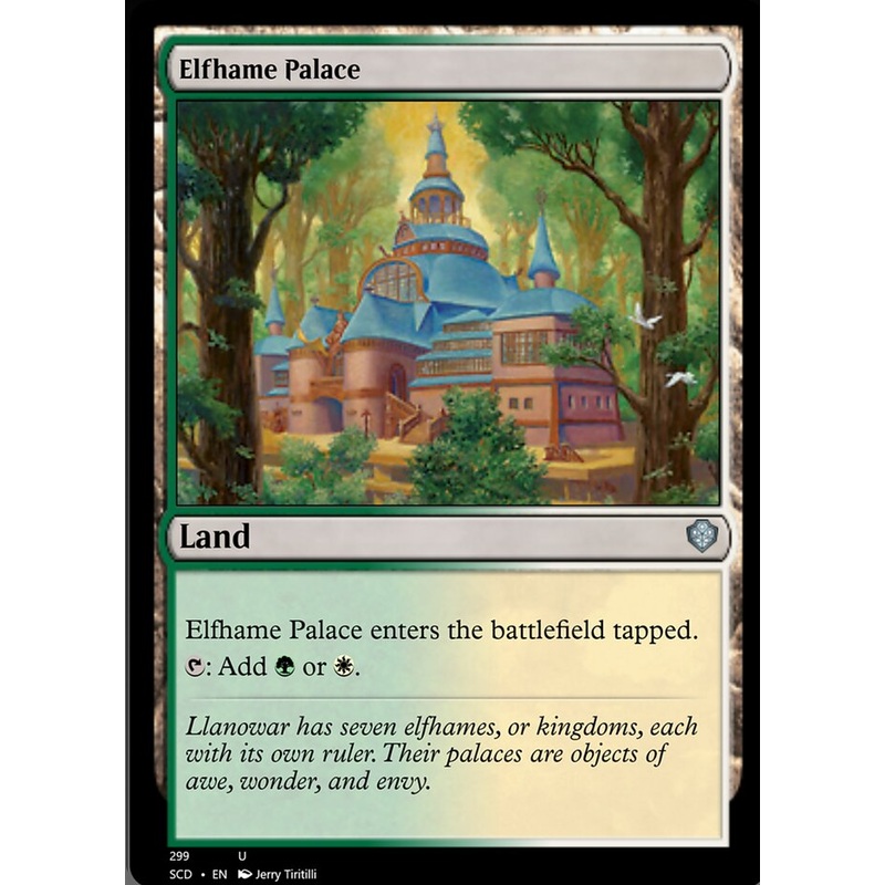 Elfhame Palace [Starter Commander Decks]