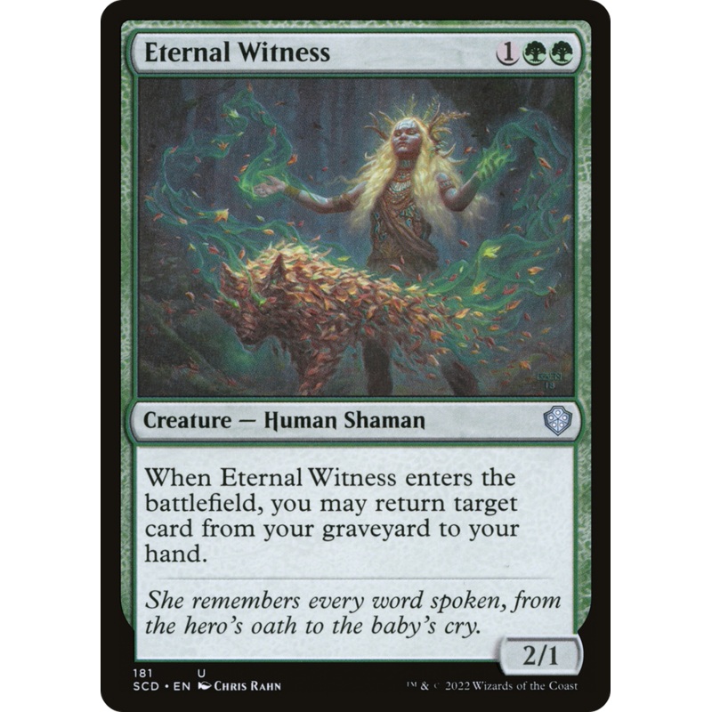 Eternal Witness [Starter Commander Decks]