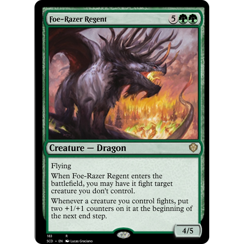 Foe-Razer Regent [Starter Commander Decks]