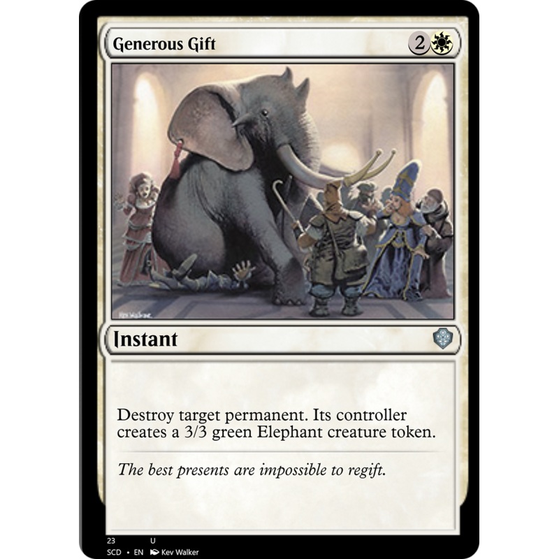Generous Gift [Starter Commander Decks]