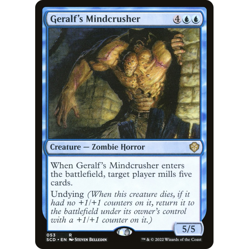 Geralf's Mindcrusher [Starter Commander Decks]