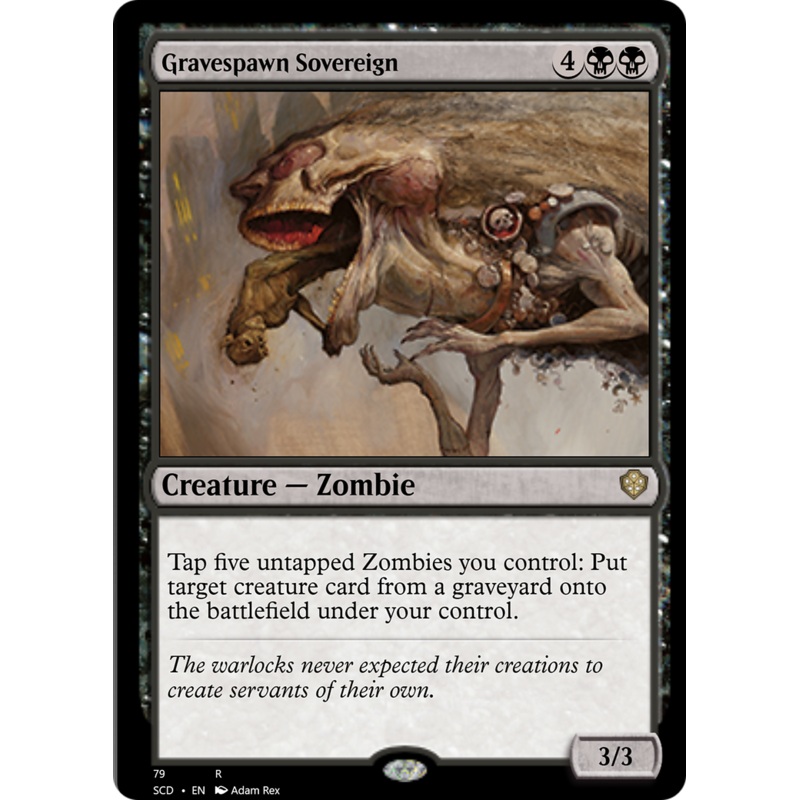 Gravespawn Sovereign [Starter Commander Decks]