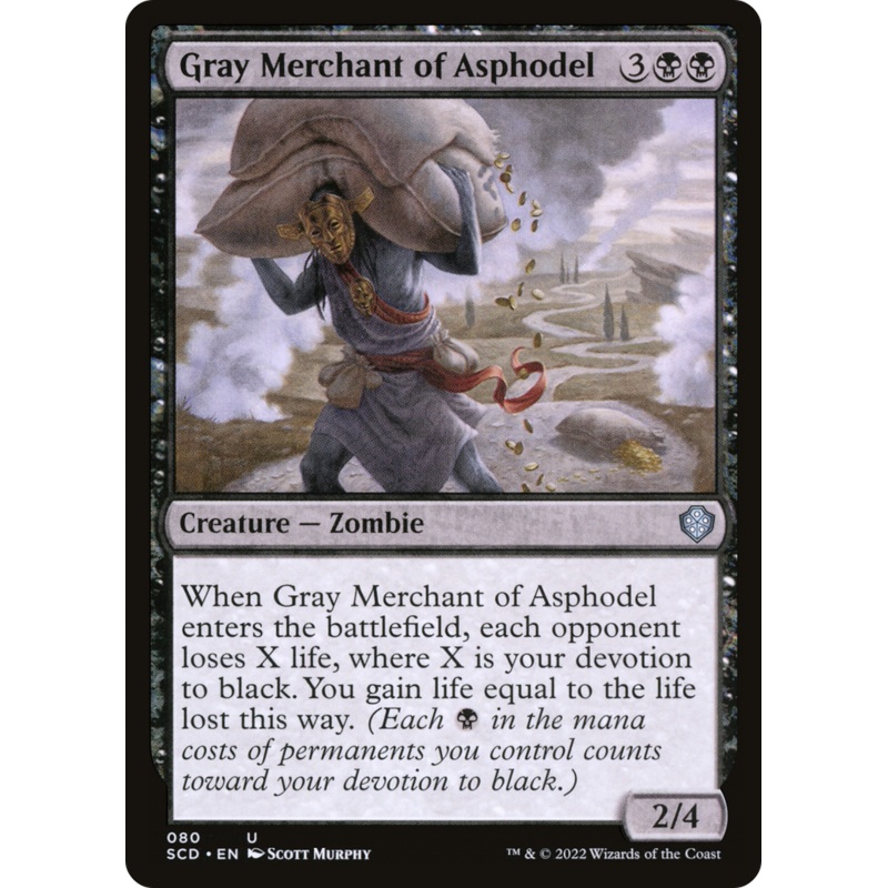 Gray Merchant of Asphodel [Starter Commander Decks]