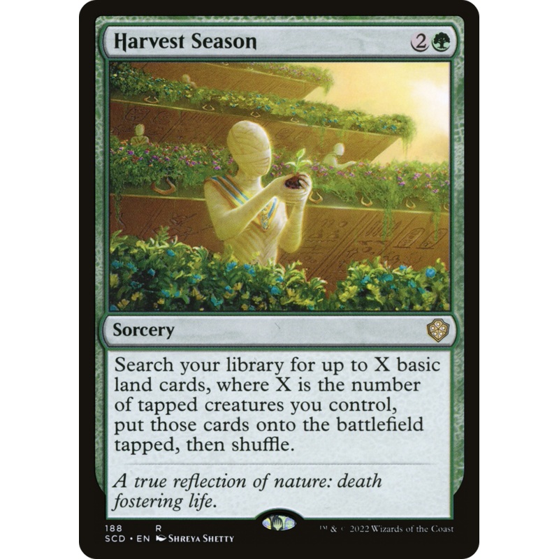 Harvest Season [Starter Commander Decks]