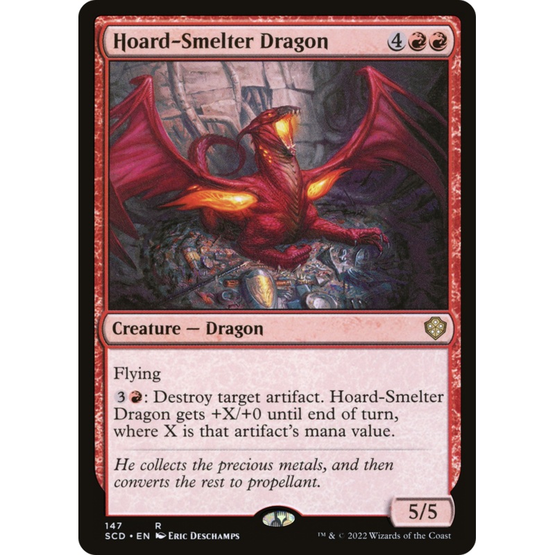 Hoard-Smelter Dragon [Starter Commander Decks]
