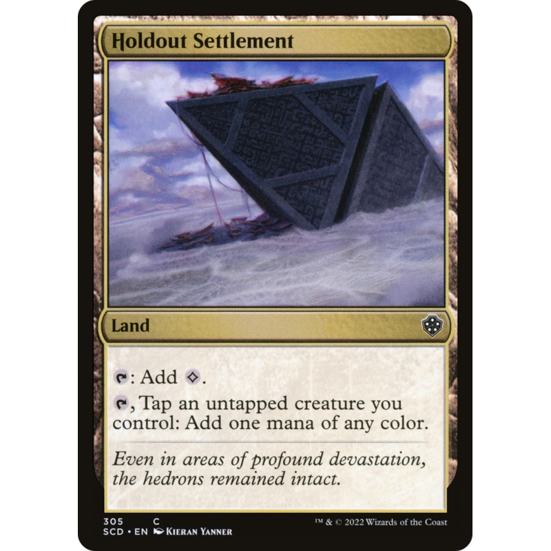 Holdout Settlement [Starter Commander Decks]