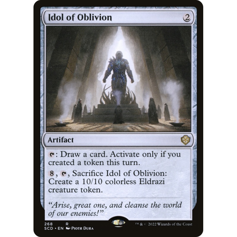 Idol of Oblivion [Starter Commander Decks]