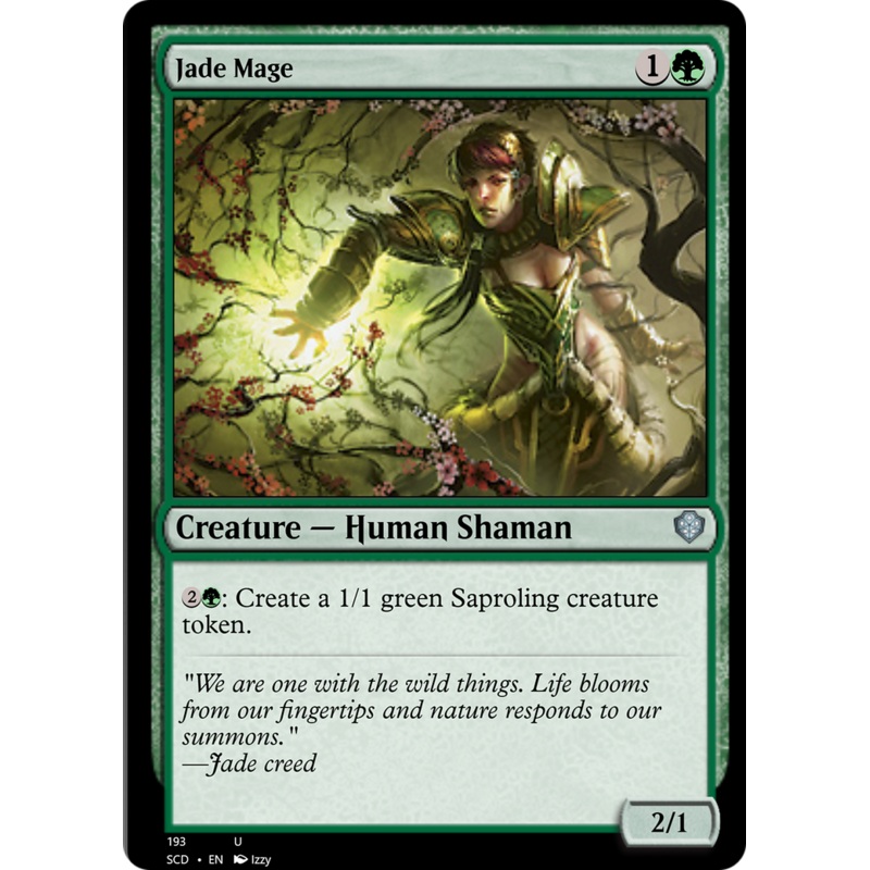 Jade Mage [Starter Commander Decks]