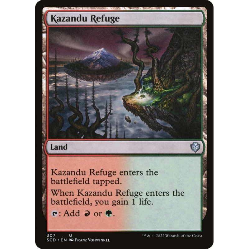 Kazandu Refuge [Starter Commander Decks]