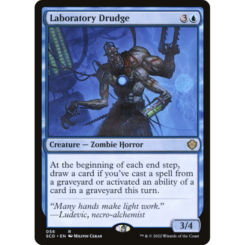 Laboratory Drudge [Starter Commander Decks]