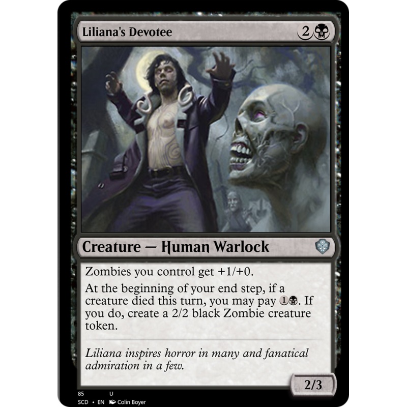 Liliana's Devotee [Starter Commander Decks]