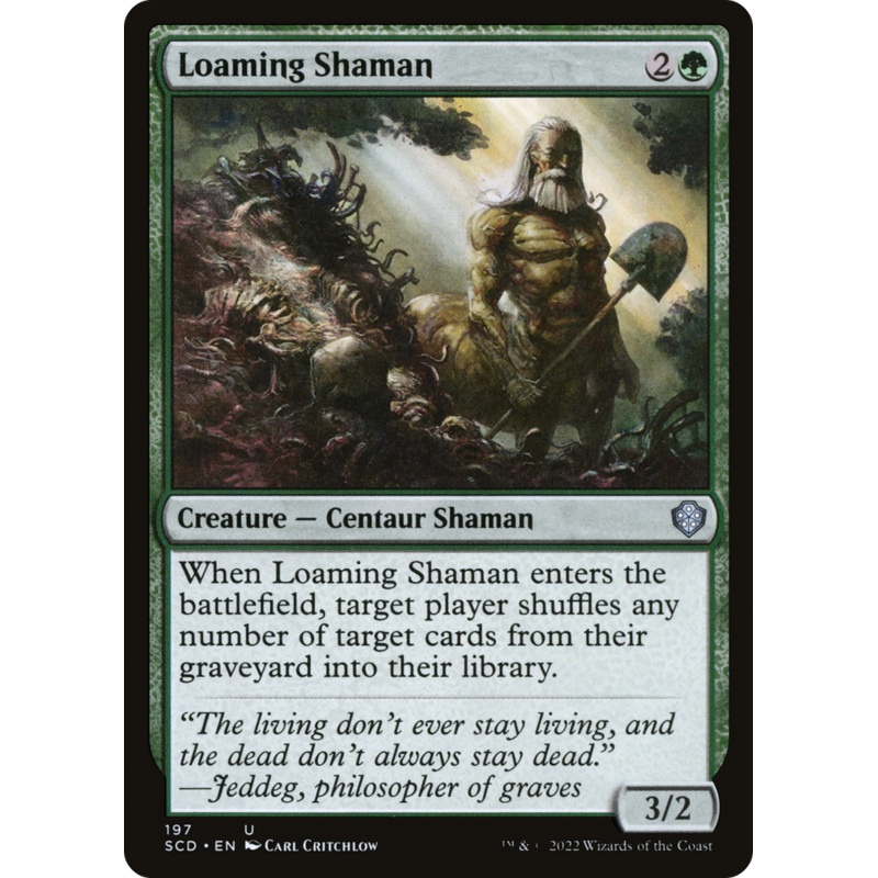 Loaming Shaman [Starter Commander Decks]