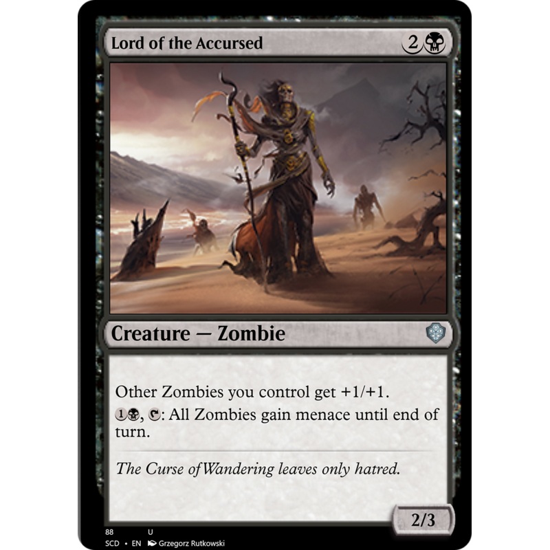 Lord of the Accursed [Starter Commander Decks]