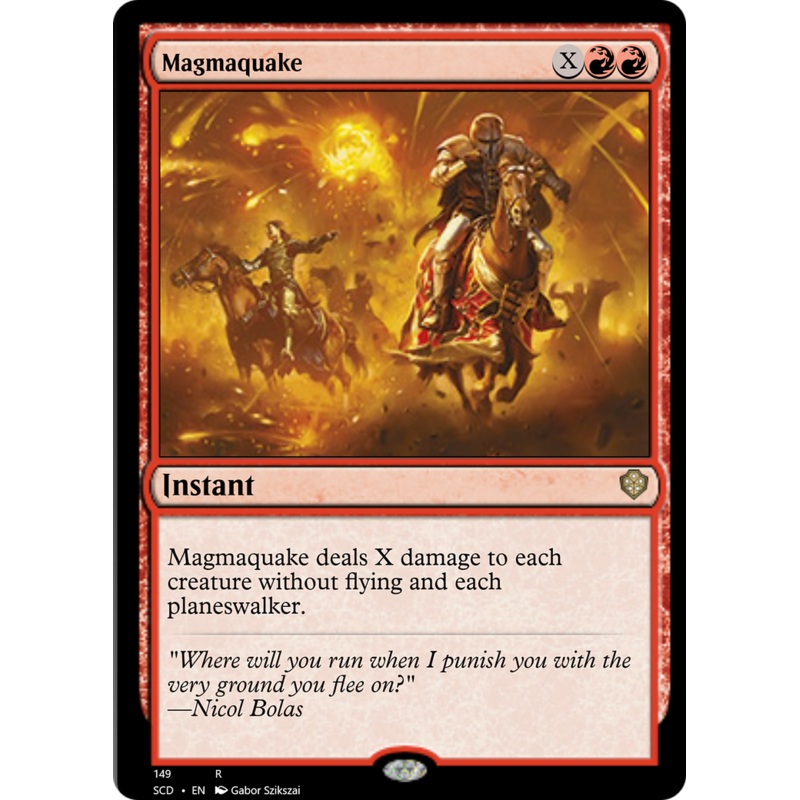 Magmaquake [Starter Commander Decks]