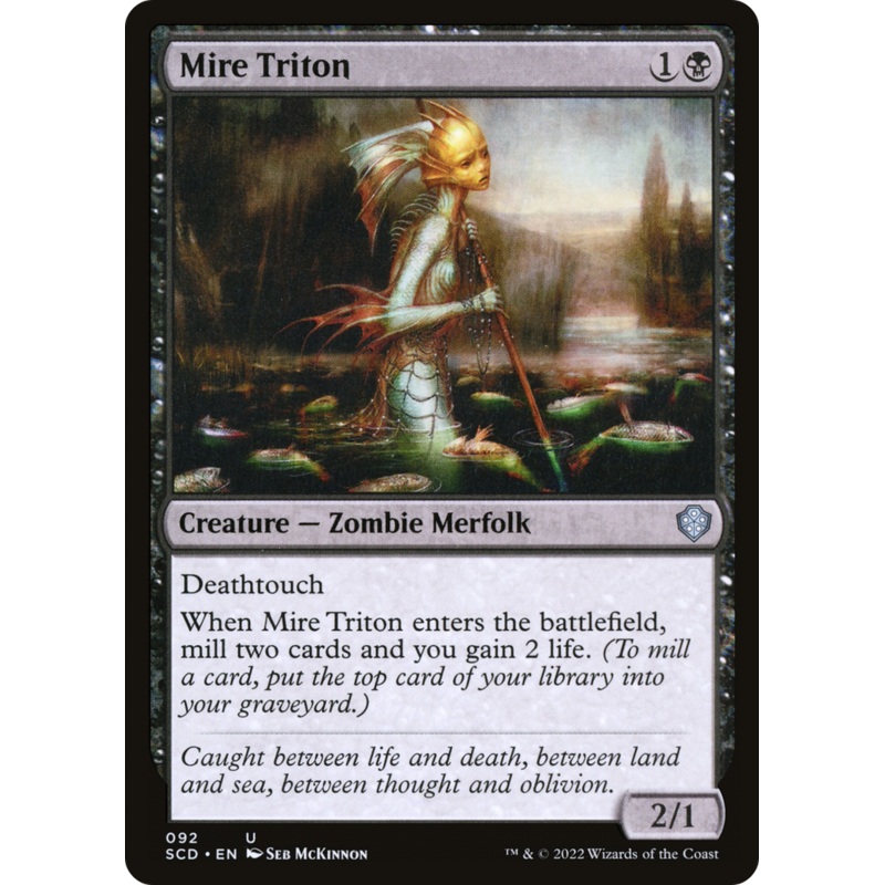 Mire Triton [Starter Commander Decks]