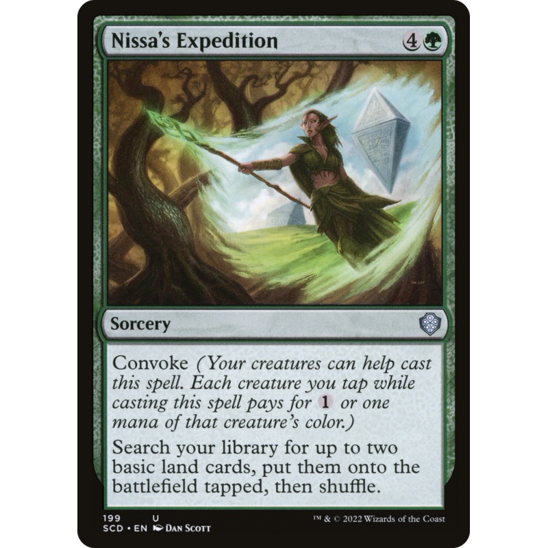 Nissa's Expedition [Starter Commander Decks]