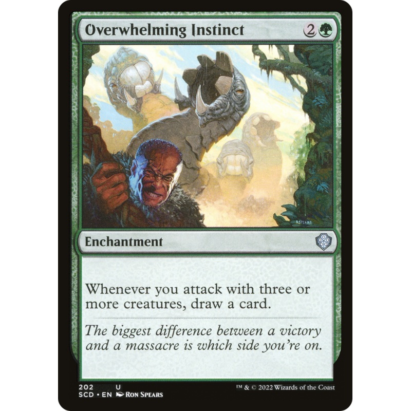 Overwhelming Instinct [Starter Commander Decks]