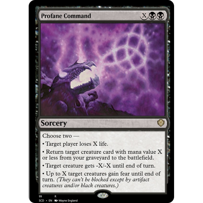 Profane Command [Starter Commander Decks]
