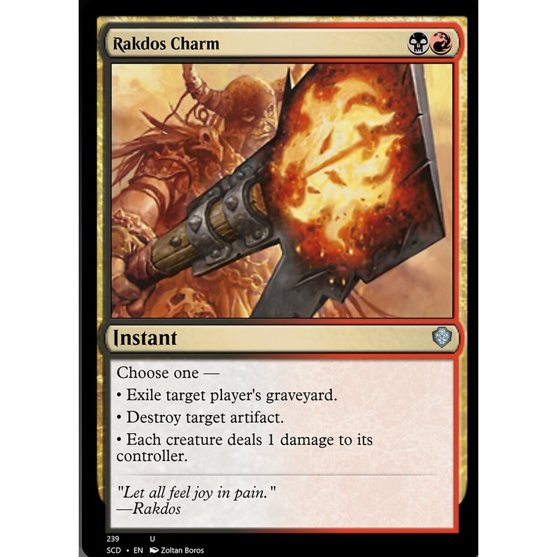 Rakdos Charm [Starter Commander Decks]