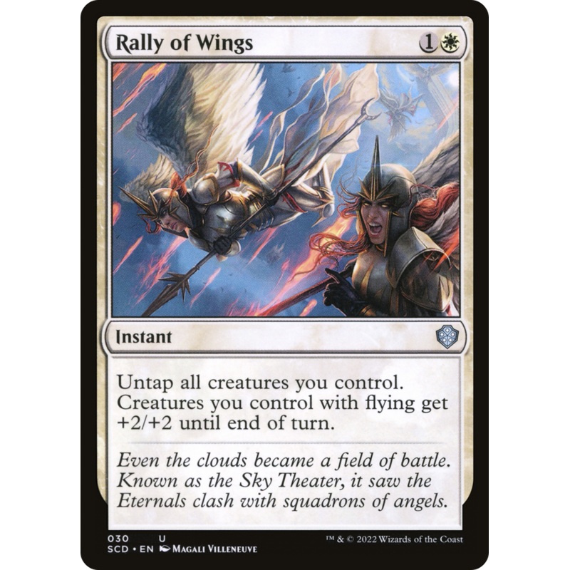 Rally of Wings [Starter Commander Decks]