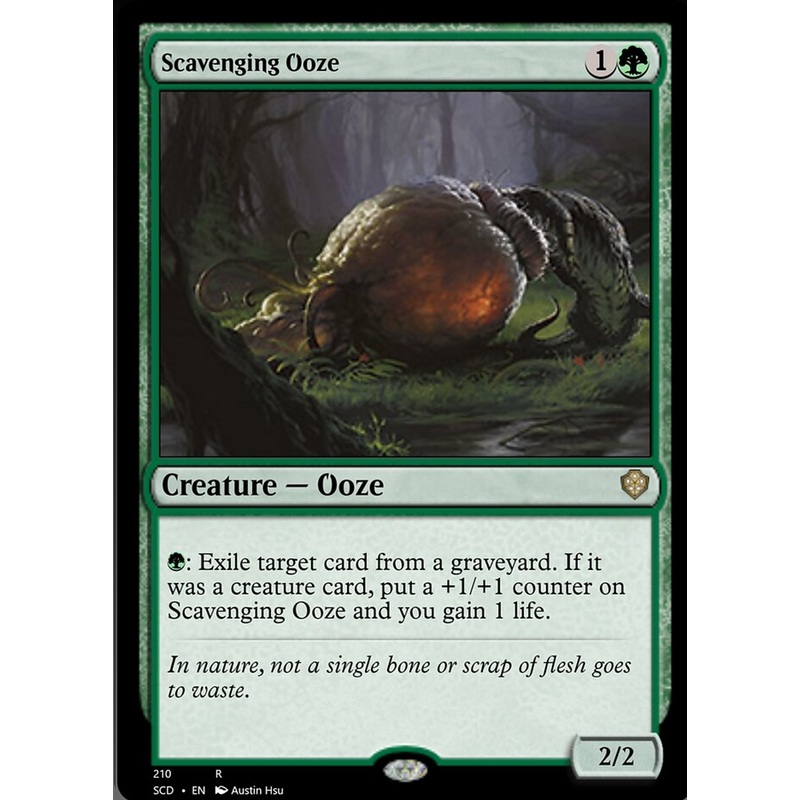 Scavenging Ooze [Starter Commander Decks]
