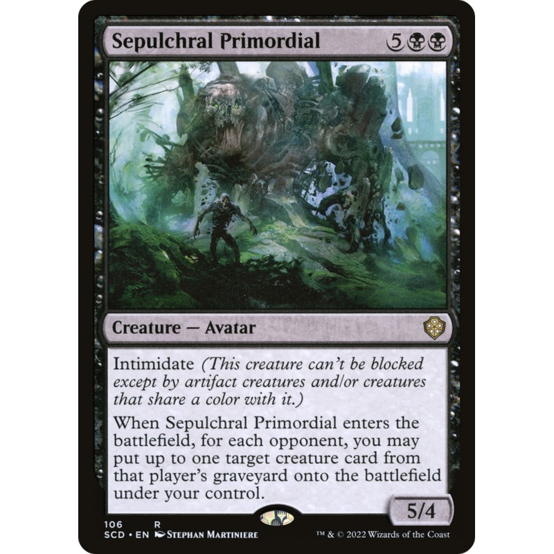 Sepulchral Primordial [Starter Commander Decks]