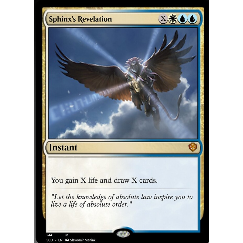 Sphinx's Revelation [Starter Commander Decks]