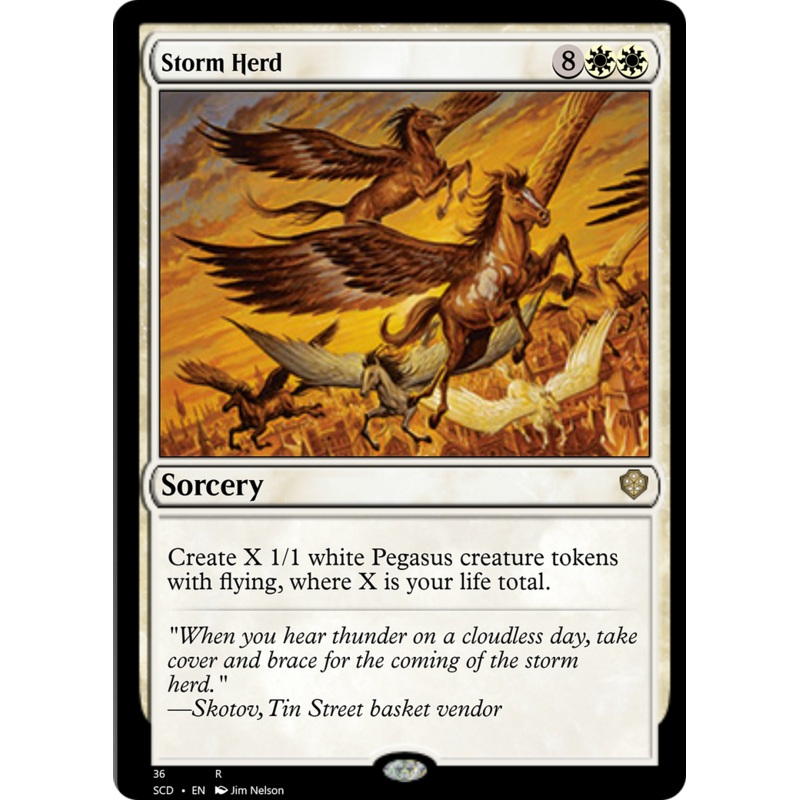 Storm Herd [Starter Commander Decks]
