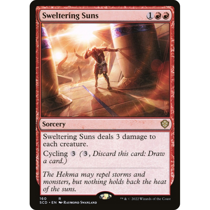 Sweltering Suns [Starter Commander Decks]
