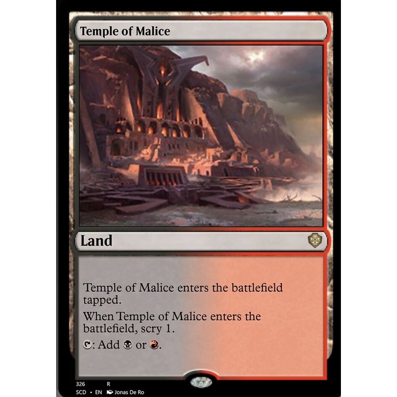 Temple of Malice [Starter Commander Decks]