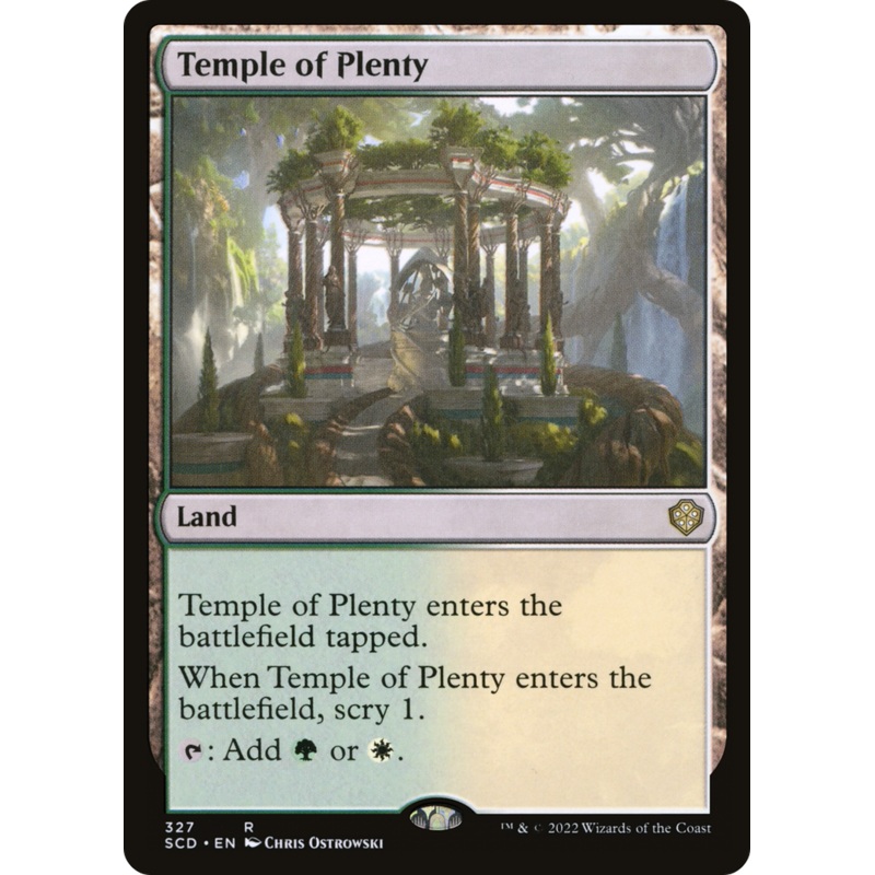 Temple of Plenty [Starter Commander Decks]