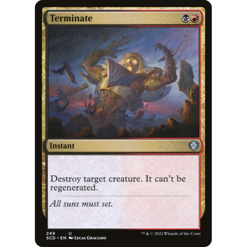 Terminate [Starter Commander Decks]