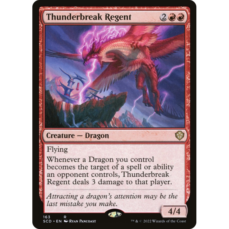 Thunderbreak Regent [Starter Commander Decks]