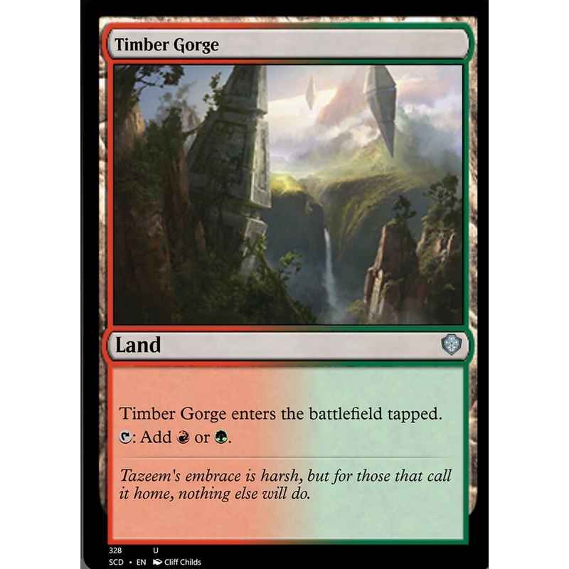 Timber Gorge [Starter Commander Decks]