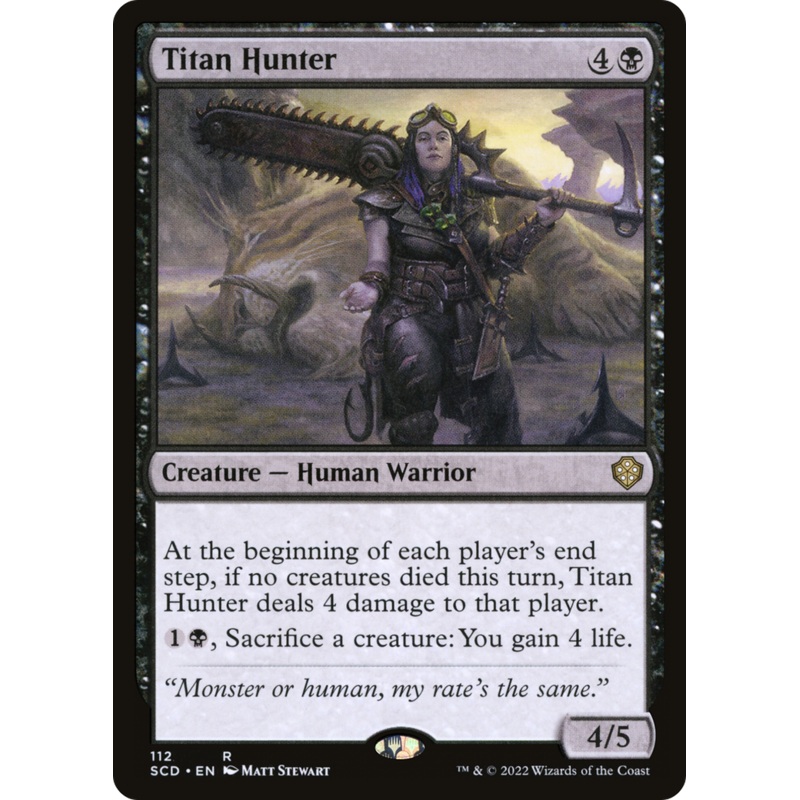 Titan Hunter [Starter Commander Decks]