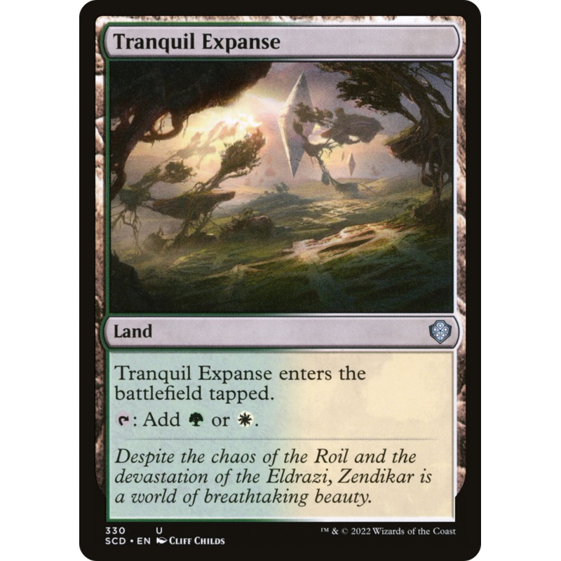 Tranquil Expanse [Starter Commander Decks]