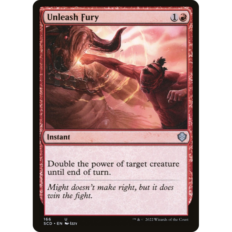 Unleash Fury [Starter Commander Decks]