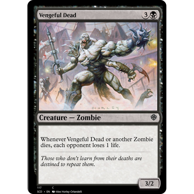Vengeful Dead [Starter Commander Decks]