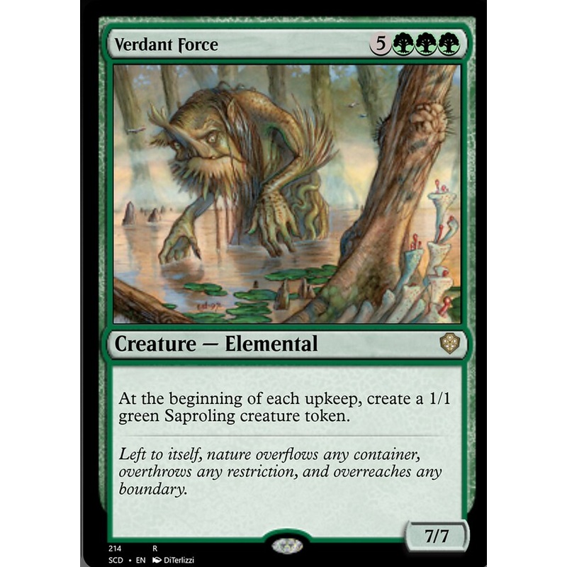 Verdant Force [Starter Commander Decks]