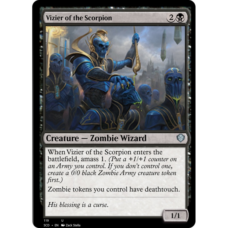 Vizier of the Scorpion [Starter Commander Decks]