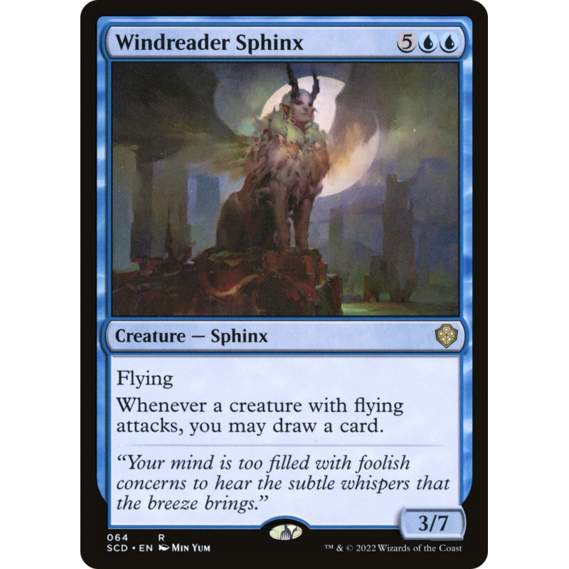 Windreader Sphinx [Starter Commander Decks]