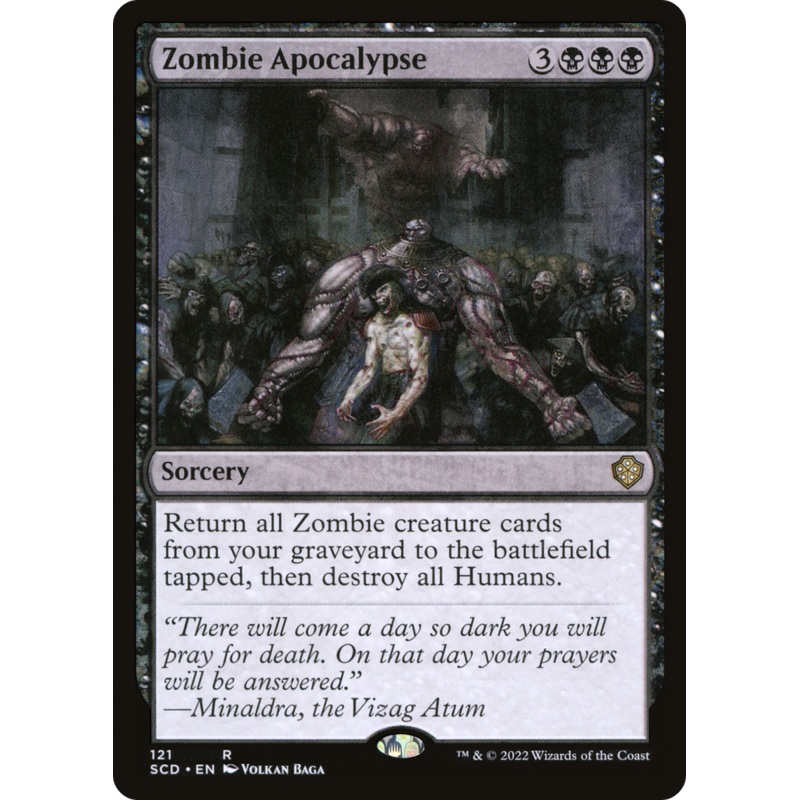 Zombie Apocalypse [Starter Commander Decks]