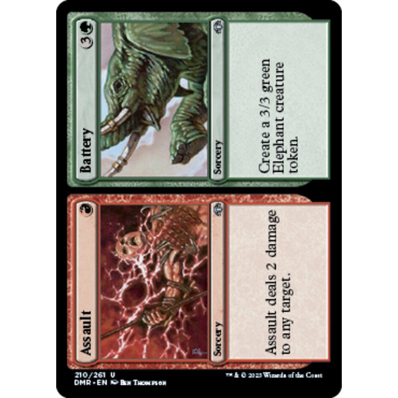 Assault // Battery [Dominaria Remastered]