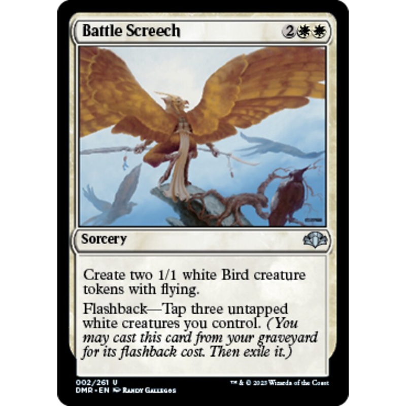 Battle Screech [Dominaria Remastered]