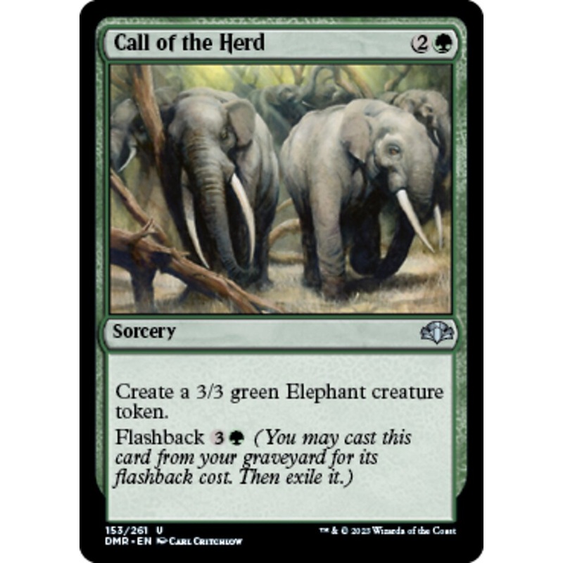 Call of the Herd [Dominaria Remastered]