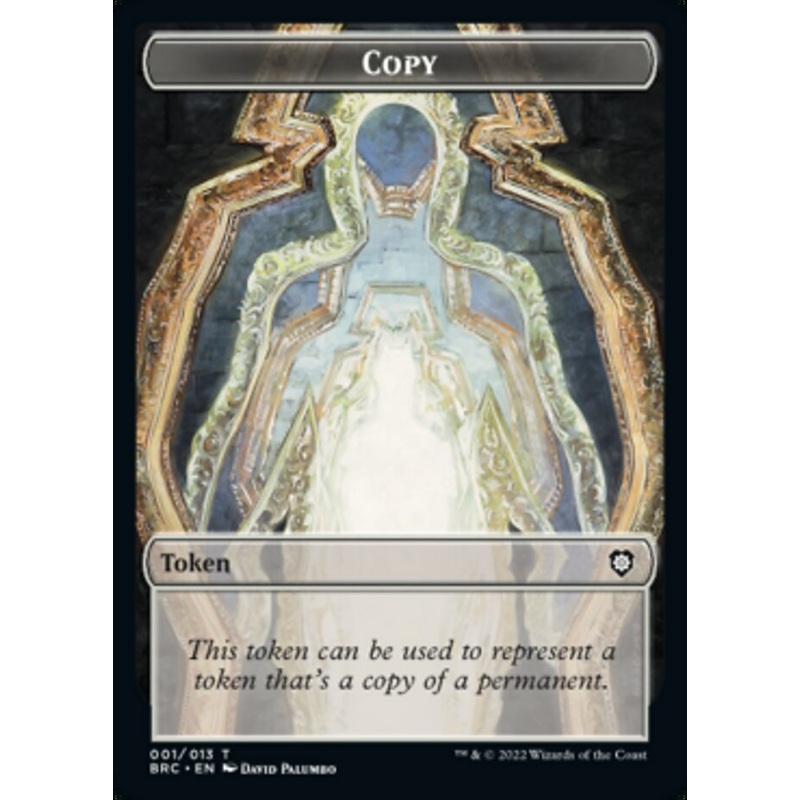 Copy // Thopter (006) Double-Sided Token [The Brothers' War Commander Tokens]