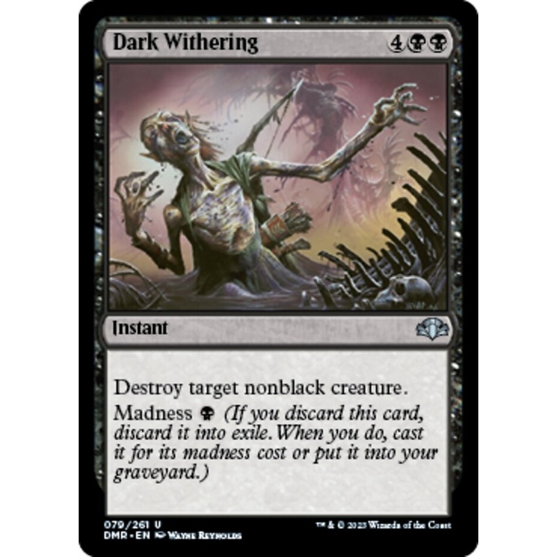 Dark Withering [Dominaria Remastered]