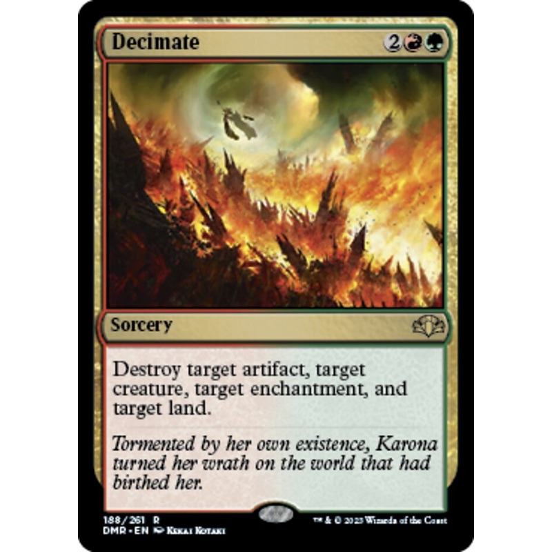 Decimate [Dominaria Remastered]