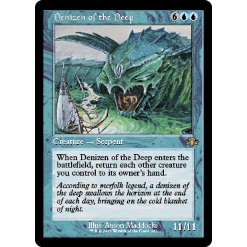 Denizen of the Deep (Retro) [Dominaria Remastered]